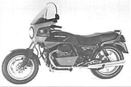 MOTO GUZZI 1000 SP II 1983-1988